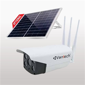 Camera IP wifi AI Vantech V2034E 6.0 Megapixel dùng năng lượng mặt trời